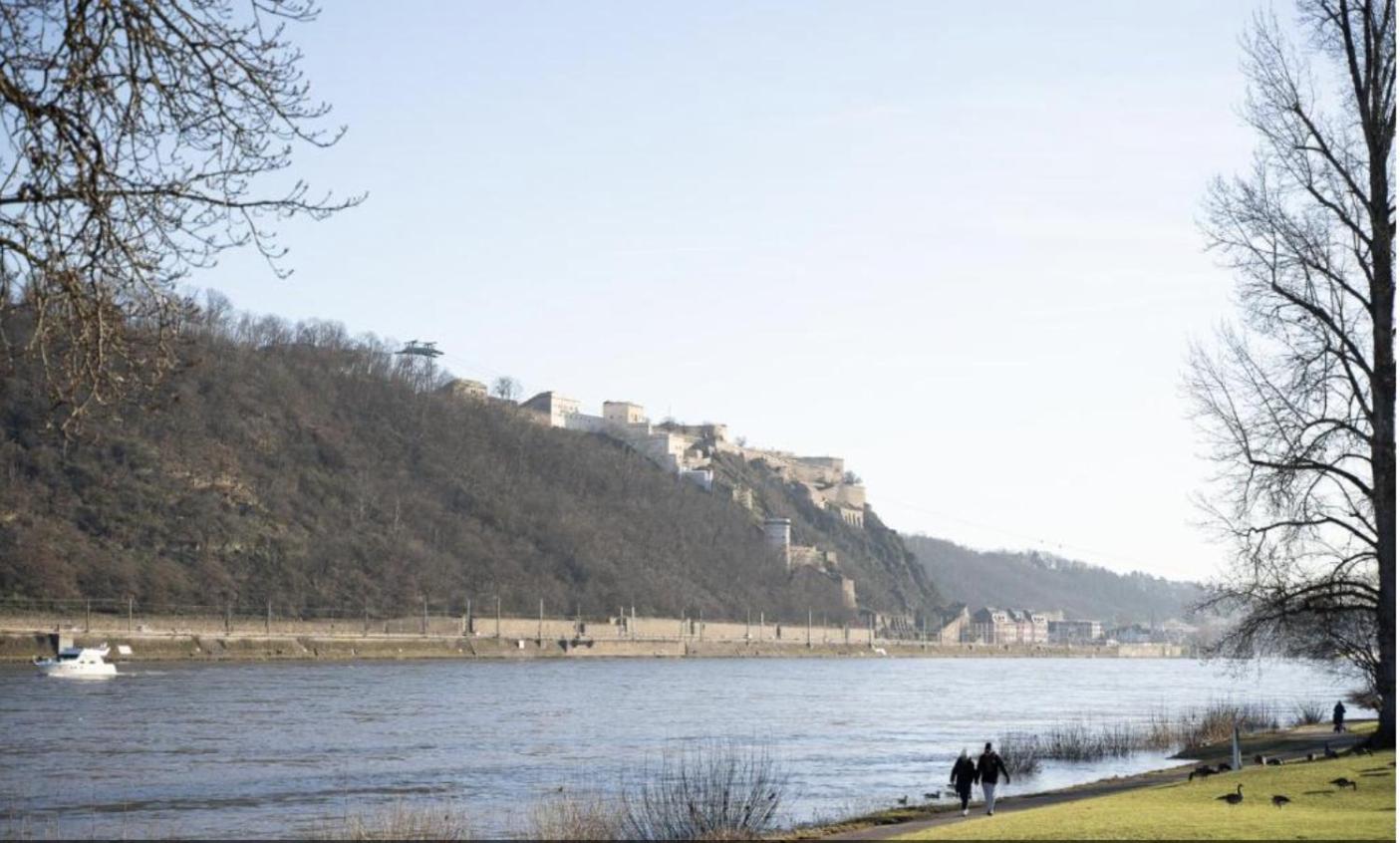 شقة Gemuetliche Rheinblick Residenz كوبلنس المظهر الخارجي الصورة